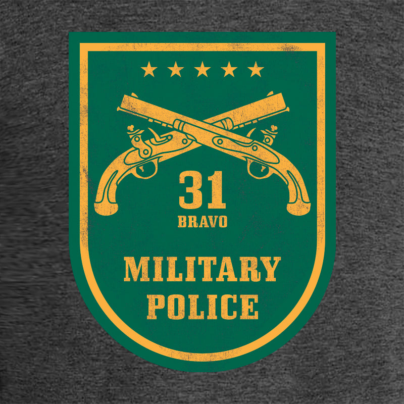 31B Military Police Flash Graphic T-shirt Shirts