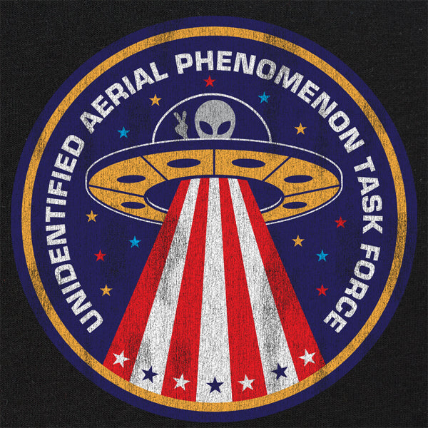 Unidentified Aerial Phenomenon Task Force Circle Graphic T-Shirt Shirts