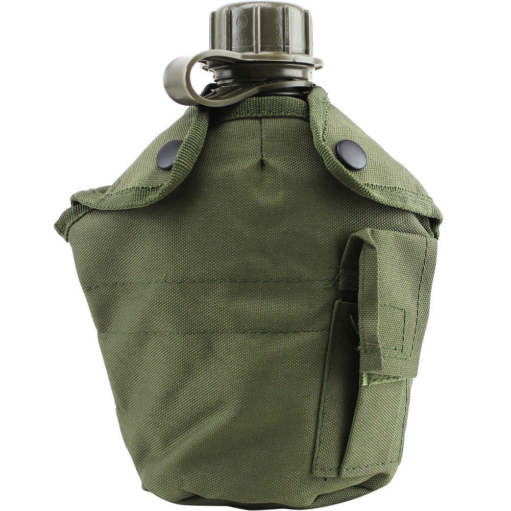 G.I.-Style OD Canteen Cover Hydration and MREs