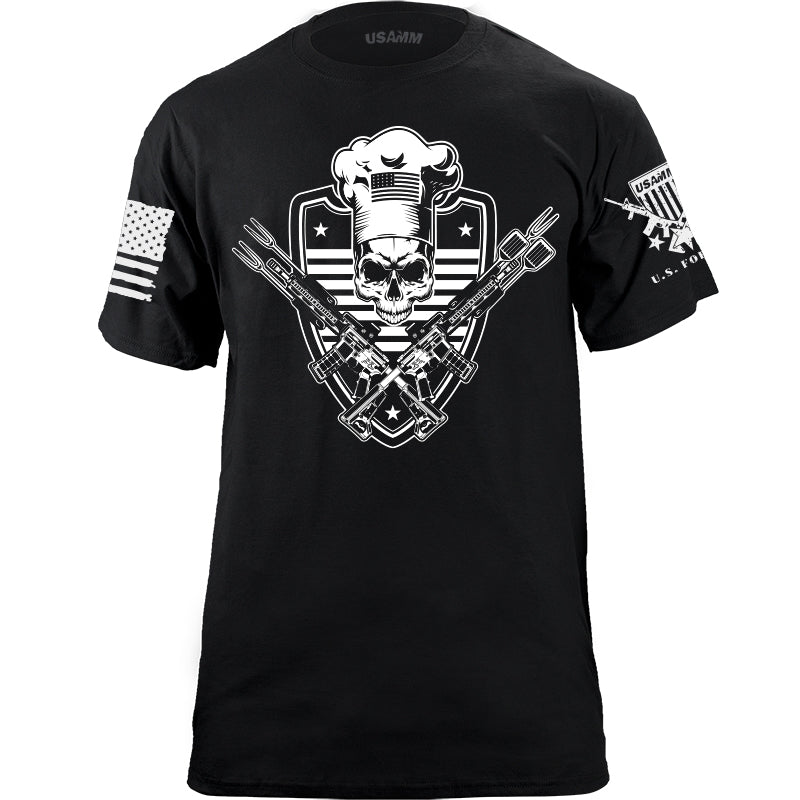 Tactical Chef Shield T-shirt Shirts YFS.3.044.1.BKT.1
