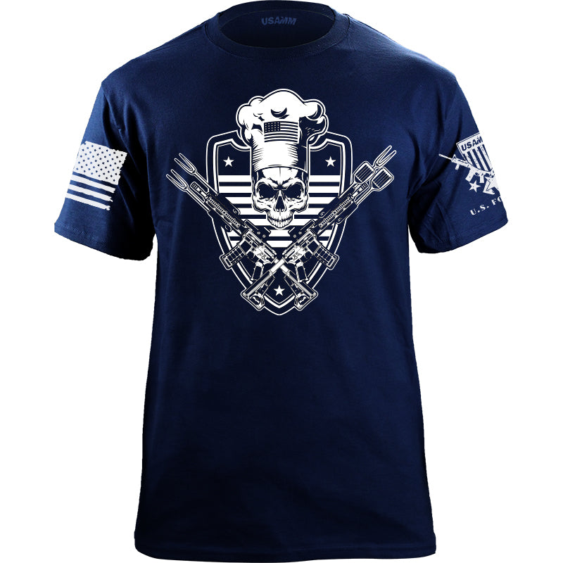 Tactical Chef Shield T-shirt Shirts YFS.3.044.1.NYT.1