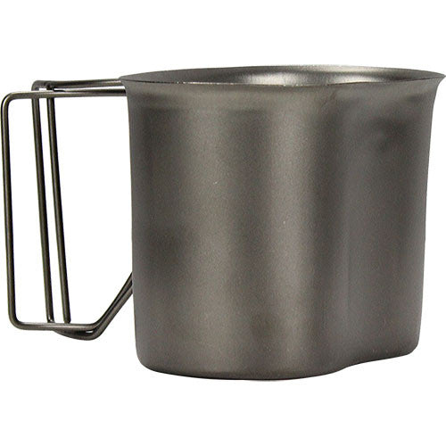 G.I.-Style Stainless Steel Canteen Cup Hydration and MREs