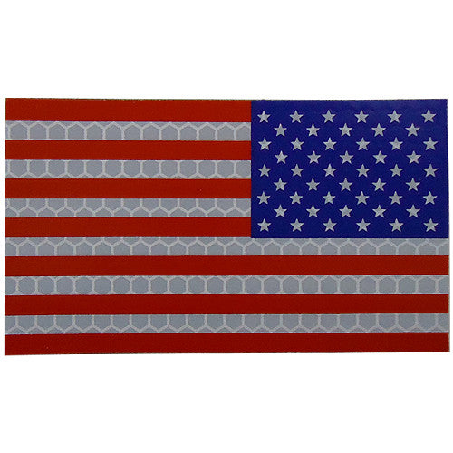 USAMM - Full Color Infrared U.S. Flag Patch - Reverse