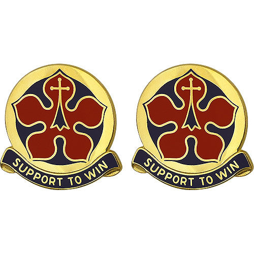 360th Adjutant General Battalion Unit Crest (Support To Win) Army Unit Crests