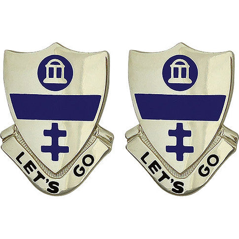 325th Infantry Unit Crest (Let's Go) - Sold in Pairs
