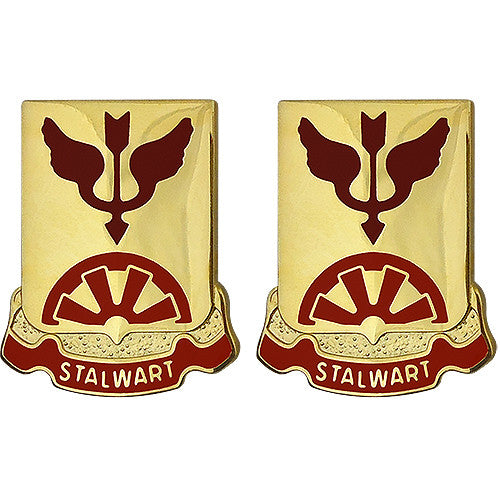 332nd Transportation Battalion Unit Crest (Stalwart) Army Unit Crests
