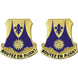 356th Regiment Advanced Individual Training USAR Unit Crest (Boutez En Avant) Army Unit Crests