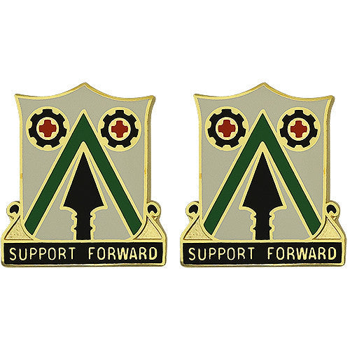 372nd Support Battalion Unit Crest (Support Forward) Army Unit Crests