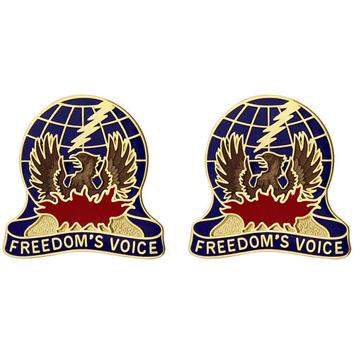 Air Traffic Services Command Unit Crest (Freedom's Voice) Army Unit Crests
