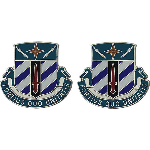 Special Troops Battalion, 3rd Infantry Division Unit Crest (Fortius Quo Unitatis) Army Unit Crests