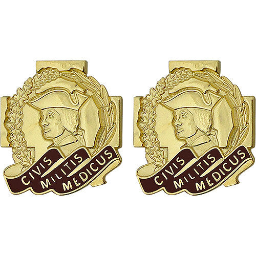 Reserve Medical Command Unit Crest (Civis Militis Medicus) Army Unit Crests