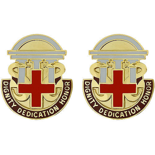 Dwight D. Eisenhower Medical Center Unit Crest (Dignity Dedication Honor) Army Unit Crests