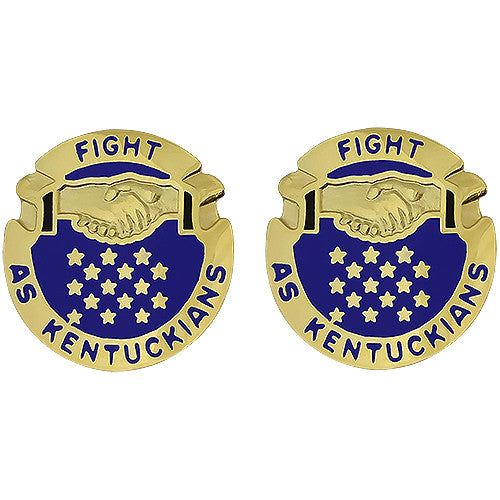 Kentucky National Guard Unit Crest (Fight As Kentuckians) Army Unit Crests