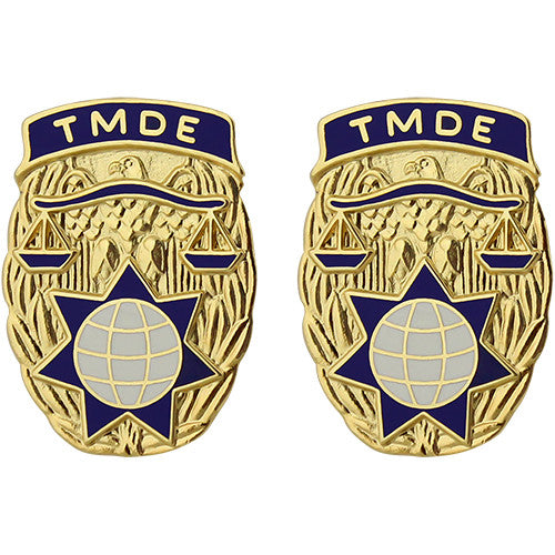 Test, Measurement, and Diagnostic Equipment Unit Crest (TMDE) Army Unit Crests