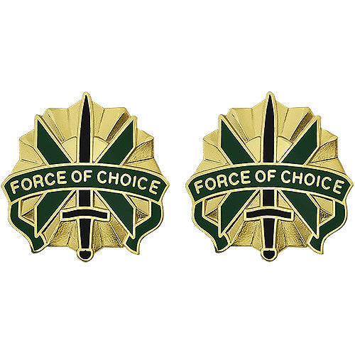 Military Police Command Panama Unit Crest (Force Of Choice) Army Unit Crests