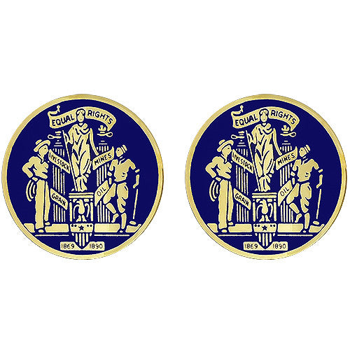 Wyoming National Guard Unit Crest (Equal Rights) Army Unit Crests