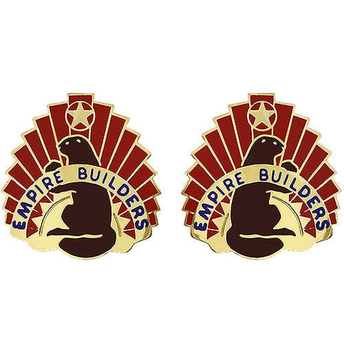 Oregon National Guard Unit Crest Left and Right Facing (Empire Builders) - Sold in Pairs