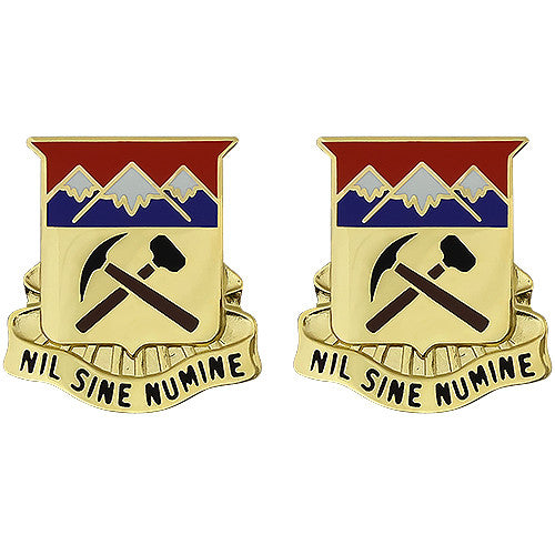 Colorado National Guard Unit Crest (Nil Sine Numine) Army Unit Crests
