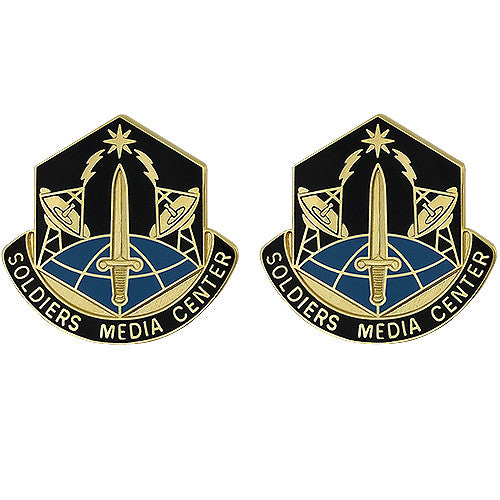 Soldiers Media Center Unit Crest (No Motto) Army Unit Crests