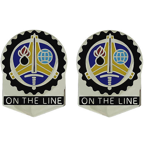 Operations Support Command Unit Crest (On The Line) Army Unit Crests