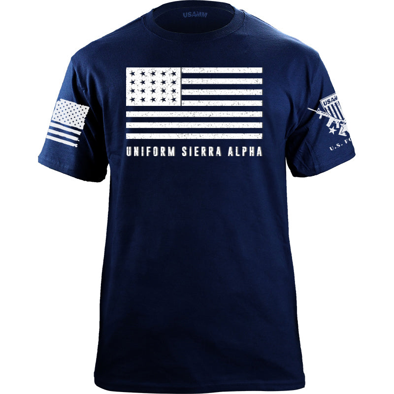 Uniform Sierra Alpha Bottom Tactical T-shirt Shirts YFS.3.038.1.NYT.1