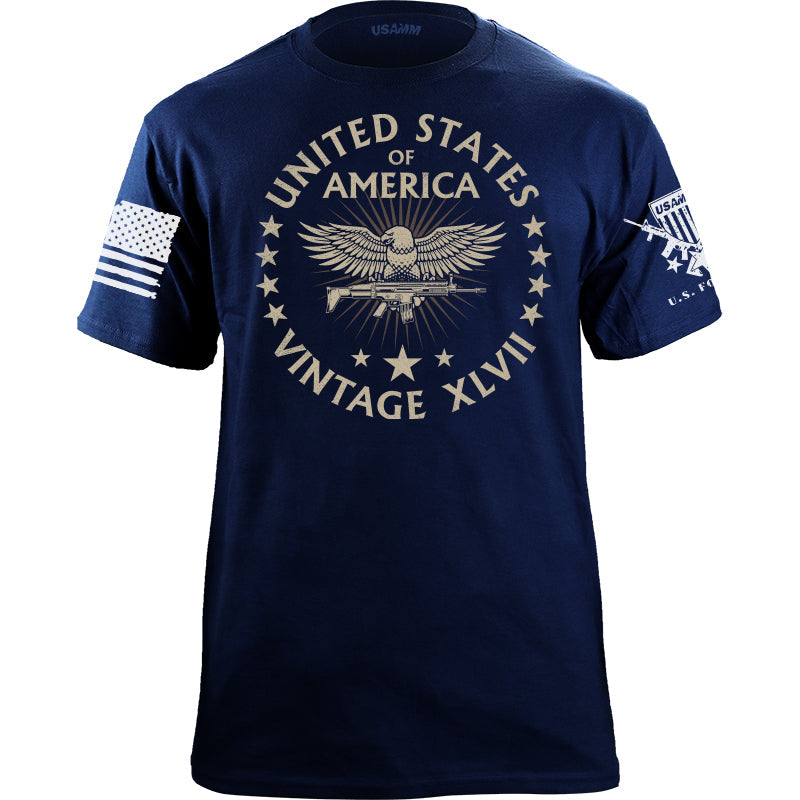 United States of America Vintage XLVII T-Shirt Shirts YFS.3.080.1.NYT.1