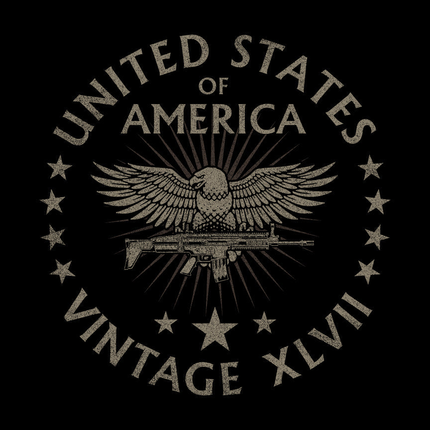 United States of America Vintage XLVII T-Shirt Shirts