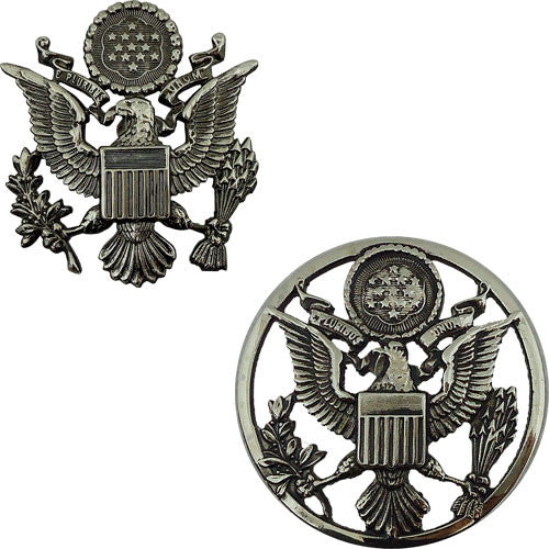 Air Force Service Cap Devices - High Relief - Officer and Enlisted Coat, Collar & Cap Insignia