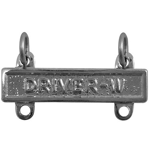 Driver W Bar (Wheeled Vehicles) Driver / Mechanic Qualification Bars 1040 DRIV-W-NK
