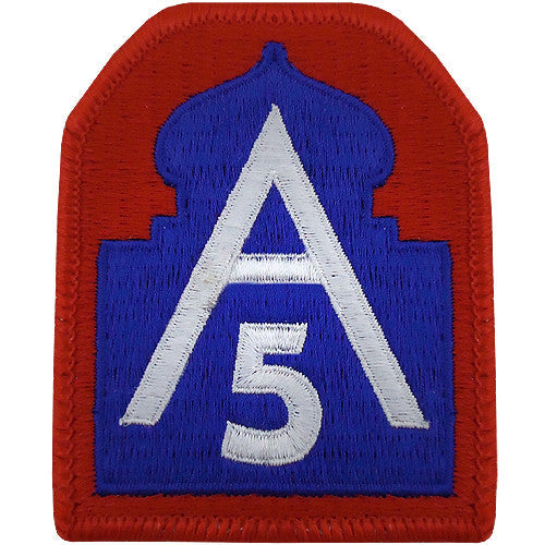 Army North (5th Army) Class A Patch Patches and Service Stripes