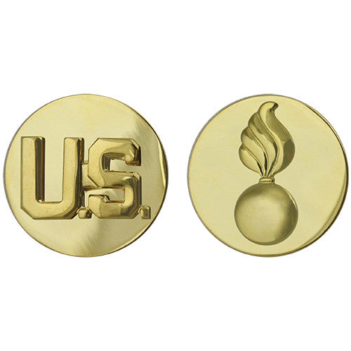 Army Ordnance Branch Insignia - Officer and Enlisted Badges 1455 ORD-ENL-BI