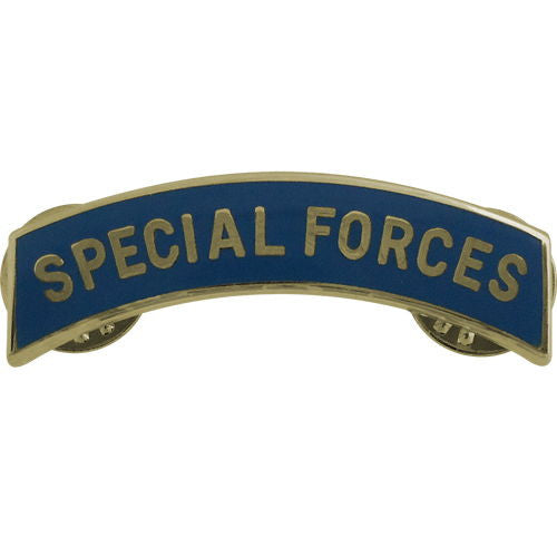 Army Special Forces Tab - Dress Metal Badges