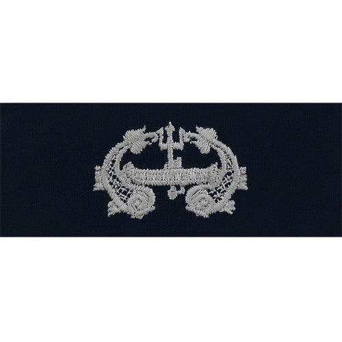 Navy Deep Submergence Embroidered Coverall Breast Insignia Patches and Service Stripes 69980