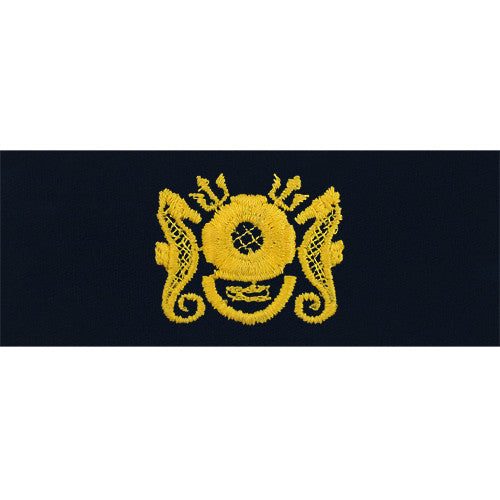 Navy Diver Embroidered Coverall Breast Insignia Patches and Service Stripes 69986