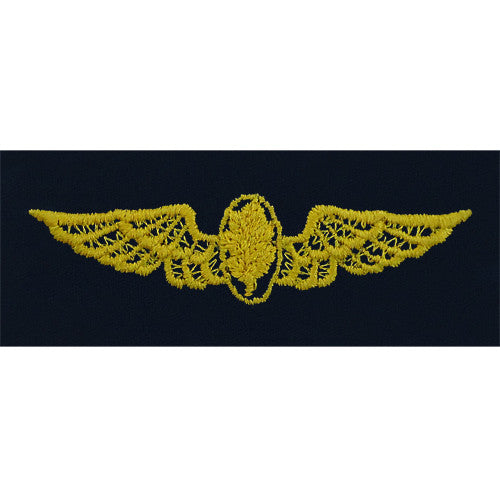 Navy Flight Nurse Embroidered Coverall Breast Insignia Patches and Service Stripes