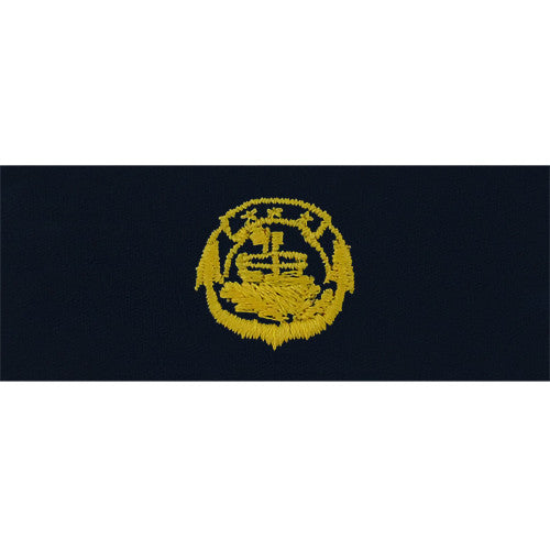 Navy Small Craft Embroidered Coverall Breast Insignias Patches and Service Stripes 70006