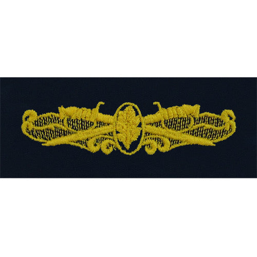 Navy Surface Warfare Embroidered Coverall Breast Insignias Patches and Service Stripes 70020