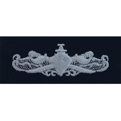 Navy Surface Warfare Embroidered Coverall Breast Insignias Patches and Service Stripes 70017