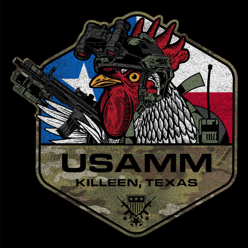 Tactical Rooster Polygon Texas T-Shirt Shirts