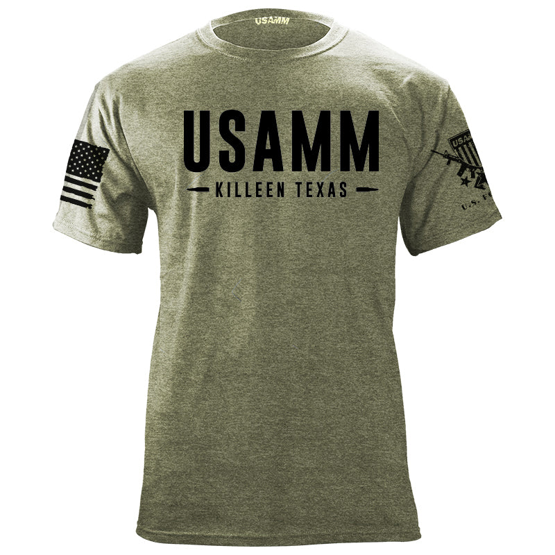USAMM Killeen Bullets T-Shirt Shirts YFS.6.005.1.MGT.1