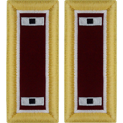 Army Male Shoulder Boards - Medical and Veterinary Rank 11136DBR