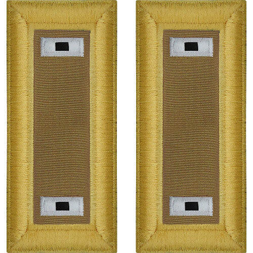 Army Male Shoulder Boards - Quartermaster Rank 11180DBR