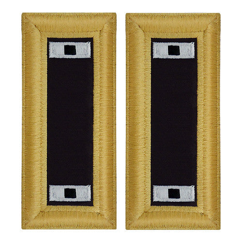 Army Female Shoulder Boards - Chaplain Rank 11257DBR