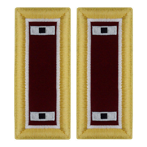 Army Female Shoulder Boards - Medical and Veterinary Rank 11332DBR