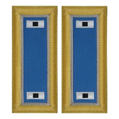 Army Female Shoulder Boards - Military Intelligence Rank 11343DBR
