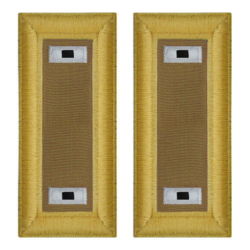Army Female Shoulder Boards - Quartermaster Rank 11376DBR