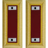 Army Male Shoulder Boards - Transportation - Sold in Pairs
