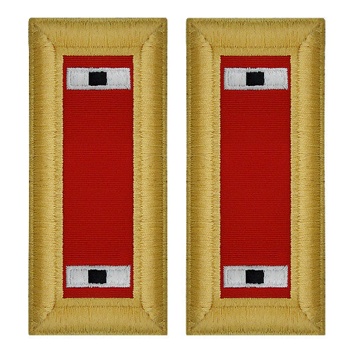 Army Female Shoulder Boards - Artillery Rank 11235DBR