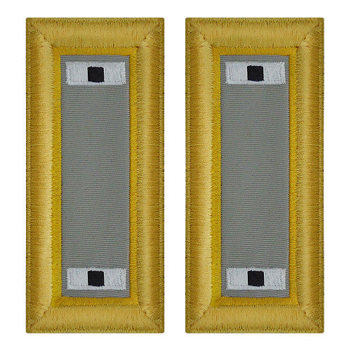 Army Female Shoulder Boards - Finance Rank 11301DBR