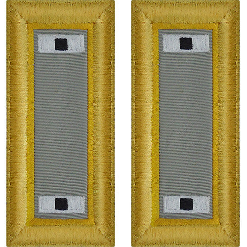 Army Male Shoulder Boards - Finance Rank 11094DBR